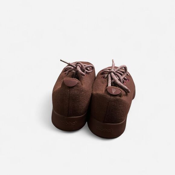 Allbirds Men's Brown and Burgundy Trainers - Picture 5 of 7